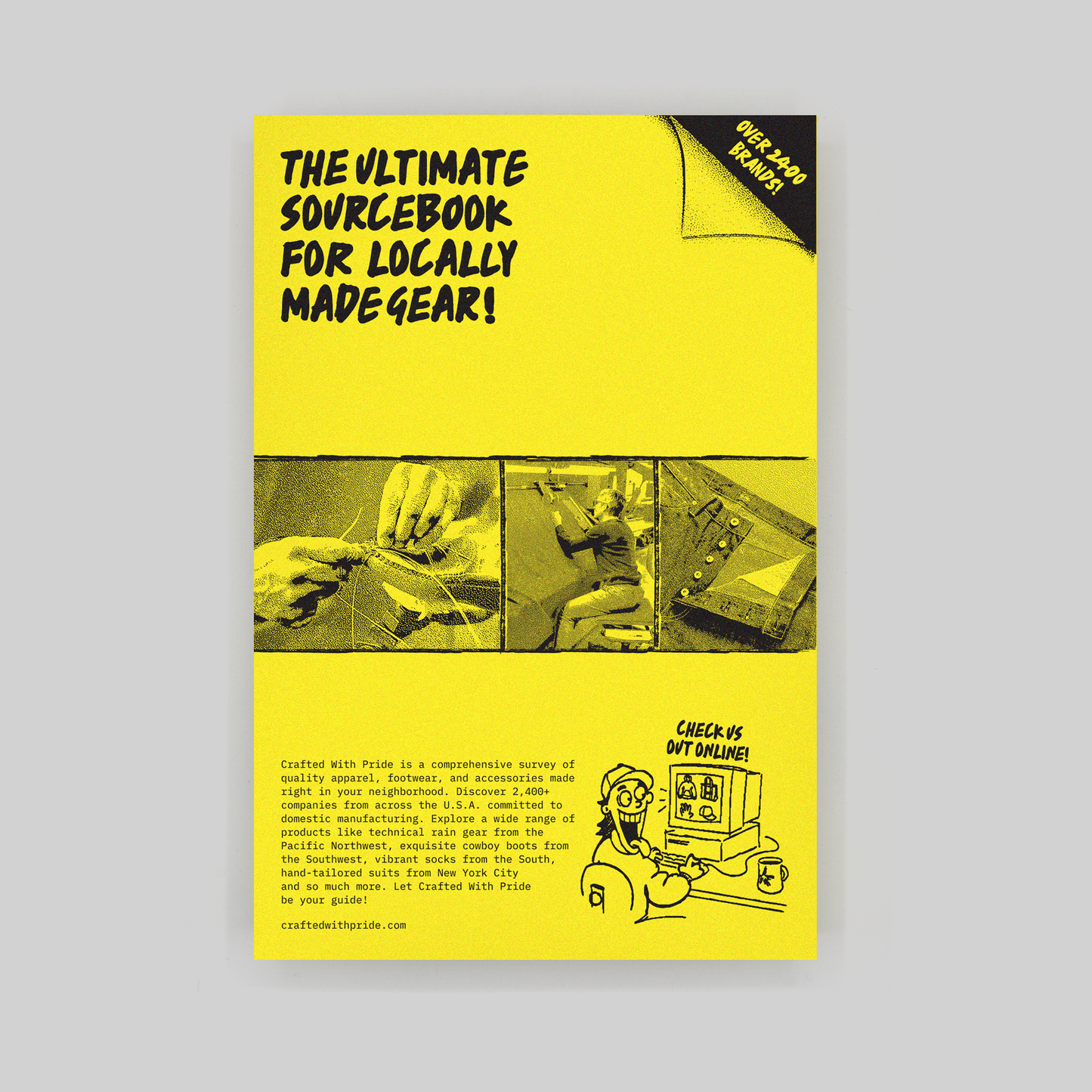 PRE-ORDER Crafted With Pride: A Directory of Made in USA Gear (3rd Edition)