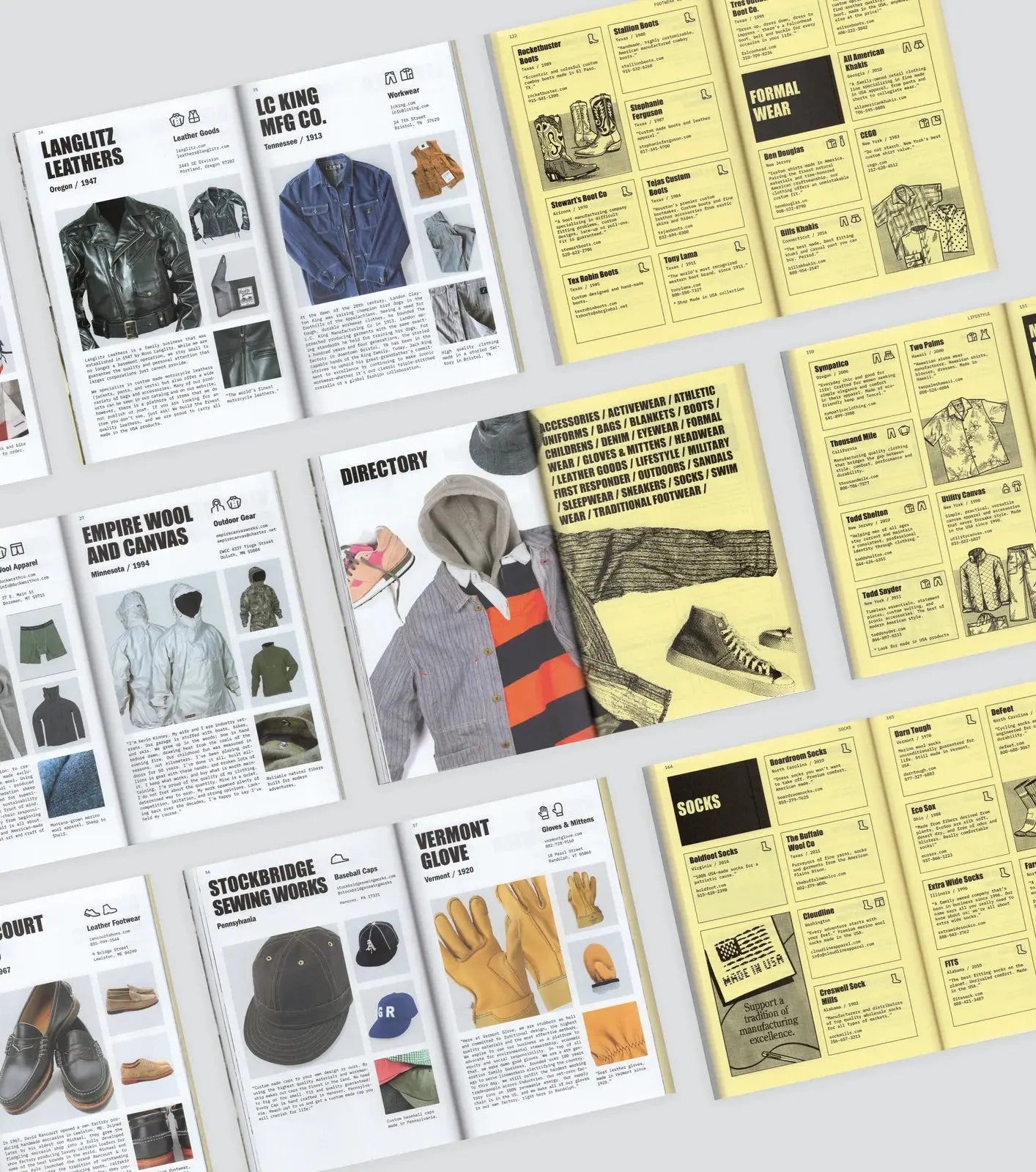 Interior spreads from Crafted With Pride 2023 - First Edition