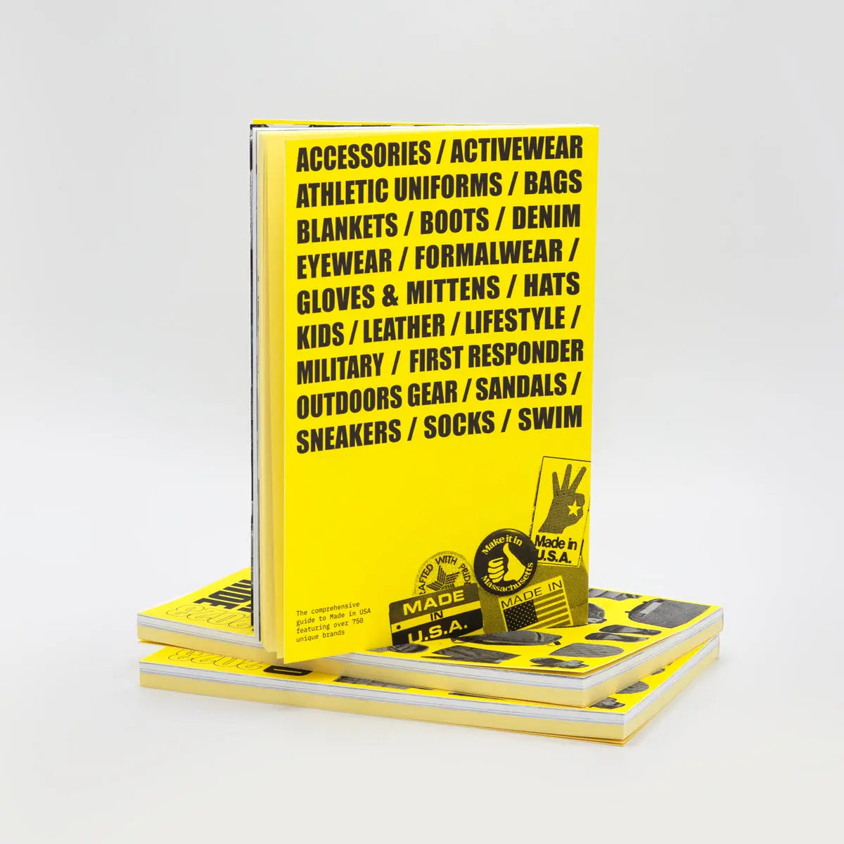The back cover of Crafted With Pride 2023 - First Edition.