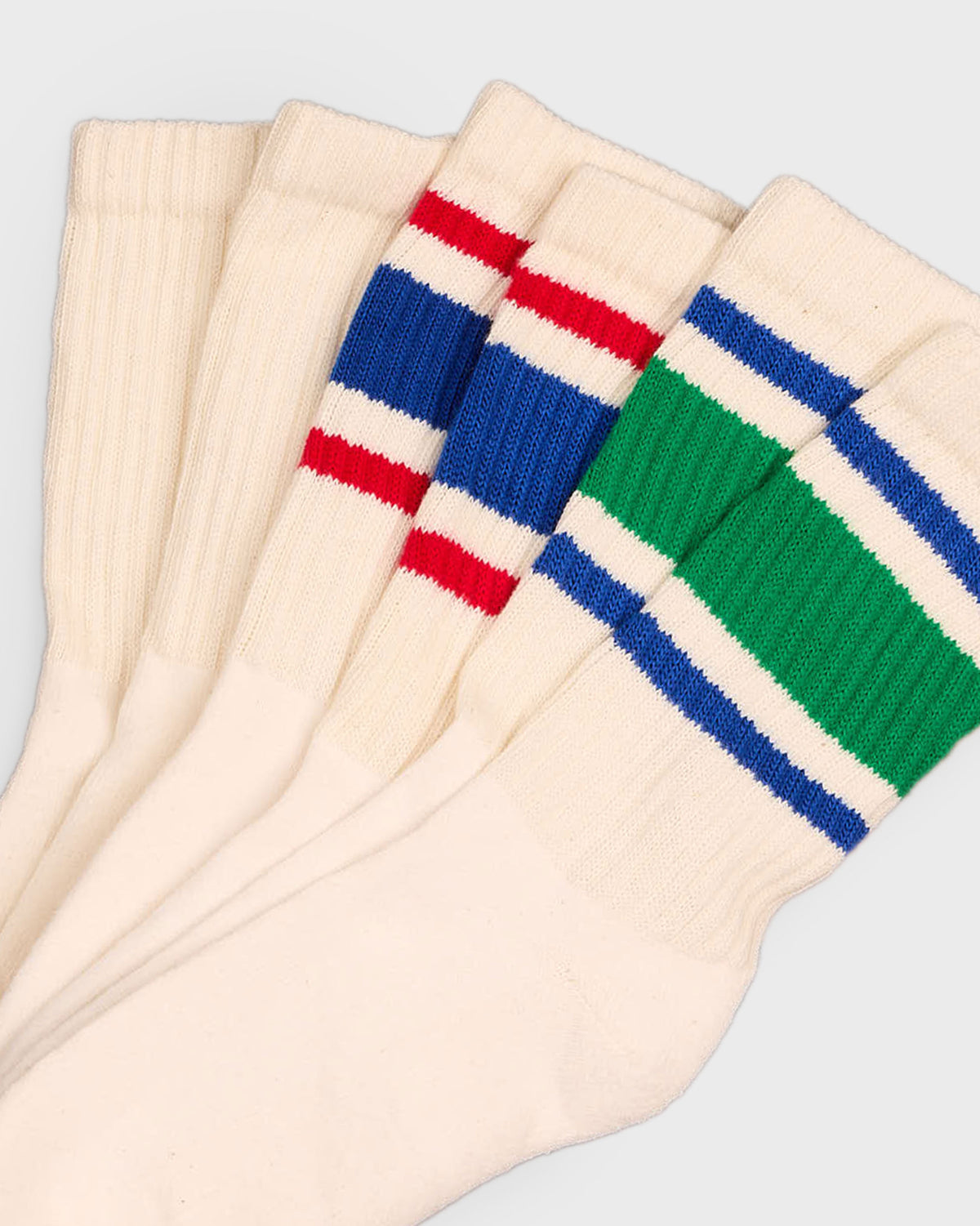 Cotton Stripe Sock 3-Pack